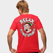 Camisa Camiseta Genuine Grit Masculina Estampada Algodão 30.1 Relax It's Only Spinach