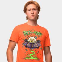 Camisa Camiseta Genuine Grit Masculina Estampada Algodão 30.1 Rick e Morthy