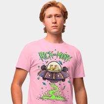 Camisa Camiseta Genuine Grit Masculina Estampada Algodão 30.1 Rick e Morthy