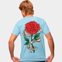 Camisa Camiseta Genuine Grit Masculina Estampada Algodão 30.1 Roses