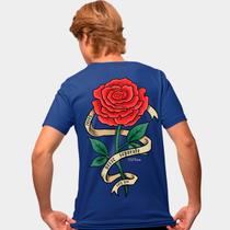 Camisa Camiseta Genuine Grit Masculina Estampada Algodão 30.1 Roses