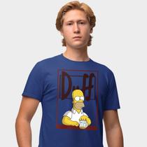 Camisa Camiseta Genuine Grit Masculina Estampada Algodão 30.1 Simpons Homer Duff Camisa Camiseta Genuine Grit Masculina Estampada Algodão 30.1 Simpons Homer Duff