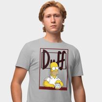 Camisa Camiseta Genuine Grit Masculina Estampada Algodão 30.1 Simpons Homer Duff