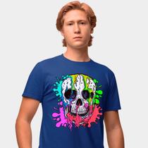 Camisa Camiseta Genuine Grit Masculina Estampada Algodão 30.1 Skull Color