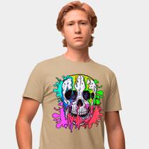 Camisa Camiseta Genuine Grit Masculina Estampada Algodão 30.1 Skull Color