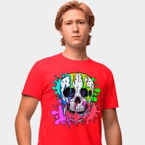 Camisa Camiseta Genuine Grit Masculina Estampada Algodão 30.1 Skull Color