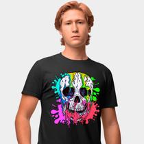 Camisa Camiseta Genuine Grit Masculina Estampada Algodão 30.1 Skull Color