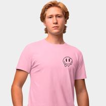 Camisa Camiseta Genuine Grit Masculina Estampada Algodão 30.1 Smile
