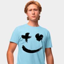 Camisa Camiseta Genuine Grit Masculina Estampada Algodão 30.1 Smiley