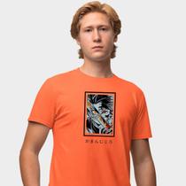 Camisa Camiseta Genuine Grit Masculina Estampada Algodão 30.1 Tanjiro Kamado Demon Slayer