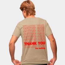 Camisa Camiseta Genuine Grit Masculina Estampada Algodão 30.1 Thank You For Nothing