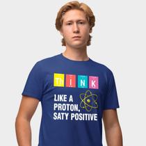 Camisa Camiseta Genuine Grit Masculina Estampada Algodão 30.1 Think Like a Proton