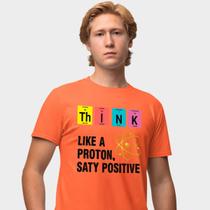 Camisa Camiseta Genuine Grit Masculina Estampada Algodão 30.1 Think Like a Proton