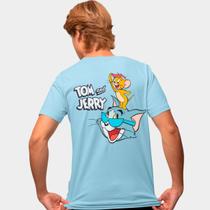 Camisa Camiseta Genuine Grit Masculina Estampada Algodão 30.1 Tom e Jerry