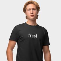 Camisa Camiseta Genuine Grit Masculina Estampada Algodão 30.1 Trust