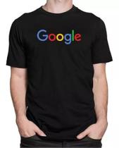 Camisa Camiseta Google Logo Internet T.i Programador Geek 100% Algodão