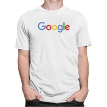 Camisa Camiseta Google Logo Internet T.i Programador Geek