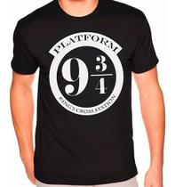 Camisa Camiseta Harry Potter Plataforma 9 34 Hogwarts