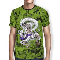 Camisa Camiseta Infantil Design Geek One Piece D.Luffy Full