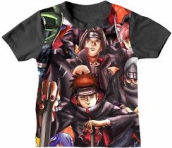 Camisa Camiseta Infantil juvenil Menino Gang Naruto Aktsuki Estampa 3D Camisa Camiseta Infantil juvenil Menino Gang Naruto Aktsuki Estampa 3D