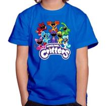 Camisa Camiseta Infantil Juvenil Para Menino Menina 100% Algodão Smiling Critters Poppy Playtime Game Catna
