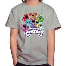 Camisa Camiseta Infantil Juvenil Para Menino Menina 100% Algodão Smiling Critters Poppy Playtime Game Catna