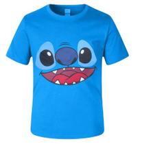 Camisa Camiseta Infantil Lilo Stich Lillo Fantasia Personagens Meninos e Meninas