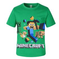 Camisa Camiseta Infantil Minecraft Fantasia Personagens Meninos Sonic Roblox Homem Aranha Marvel Camisa Camiseta Infantil Minecraft Fantasia Personagens Meninos Sonic Roblox Homem Aranha Marvel
