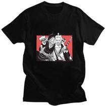 Camisa Camiseta Luffy Zoro Sanji Anime One Piec 220
