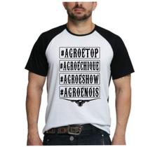 Camisa camiseta masculina Agro é top agro é show roça pecuária