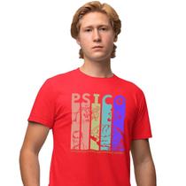 Camisa Camiseta Masculina Estampada A Psicologia é Cura 100% Algodão Fio 30.1 Penteado