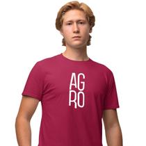 Camisa Camiseta Masculina Estampada Agro 100% Algodão Fio 30.1 Penteado