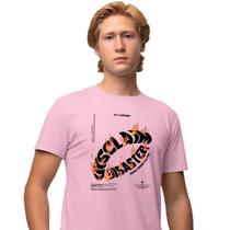 Camisa Camiseta Masculina Estampada Disclaim Disaster 100% Algodão Fio 30.1 Penteado