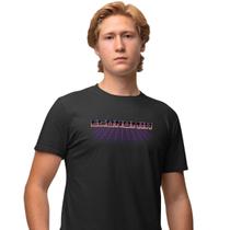 Camisa Camiseta Masculina Estampada Economia 80's 100% Algodão Fio 30.1 Penteado