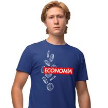 Camisa Camiseta Masculina Estampada Economia Supreme 100% Algodão Fio 30.1 Penteado