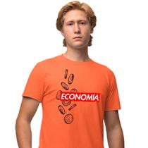Camisa Camiseta Masculina Estampada Economia Supreme 100% Algodão Fio 30.1 Penteado