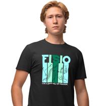 Camisa Camiseta Masculina Estampada Fisio Com a Gente Não Tem Mancada 100% Algodão Fio 30.1 Penteado