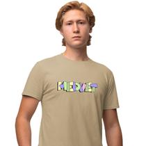 Camisa Camiseta Masculina Estampada Medvet 100% Algodão Fio 30.1 Penteado