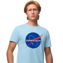 Camisa Camiseta Masculina Estampada Nasa Enfermagem 100% Algodão Fio 30.1 Penteado
