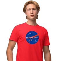 Camisa Camiseta Masculina Estampada Nasa Engenharia 100% Algodão Fio 30.1 Penteado