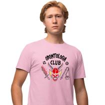 Camisa Camiseta Masculina Estampada Odontologia Club 100% Algodão Fio 30.1 Penteado