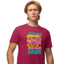 Camisa Camiseta Masculina Estampada Quis Dar Mancada Comigo 100% Algodão Fio 30.1 Penteado