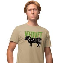 Camisa Camiseta Masculina Estampada Se a Gente não Cuida Medvet 100% Algodão Fio 30.1 Penteado