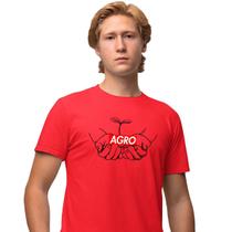 Camisa Camiseta Masculina Estampada Supreme Agro 100% Algodão Fio 30.1 Penteado