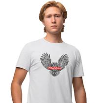 Camisa Camiseta Masculina Estampada Supreme Pedagogia 100% Algodão Fio 30.1 Penteado