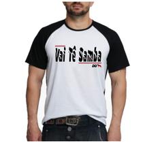 Camisa camiseta masculina vai te samba pagode pagodeiro