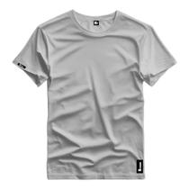 Camisa Camiseta Masculina Varias Cores Lisa Gola Redonda 100% Algodão Fio 30.1 Penteado