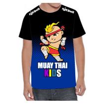 Camisa Camiseta Muay Thai Kids - Masc Infantil - Fb-2069