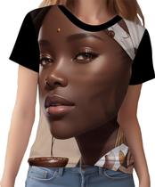Camisa Camiseta Mulher Africanas Raizes Beleza Negra 4 - Enjoy Shop