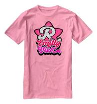 Camisa Camiseta Nova Vick Os Rosas Emily 100% Algodão